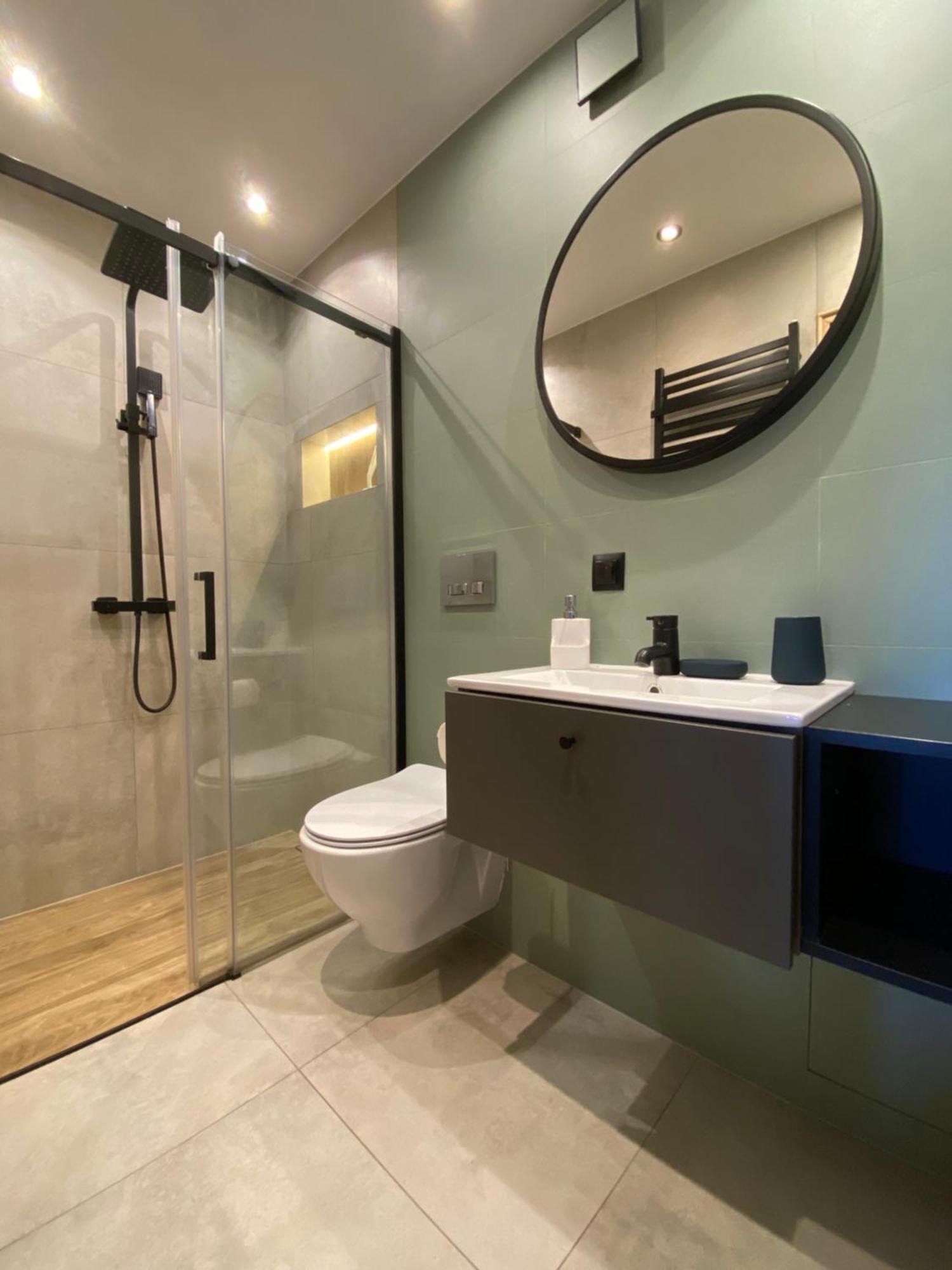 Lesne Apartamenty - Apartament Szary Hel Bagian luar foto